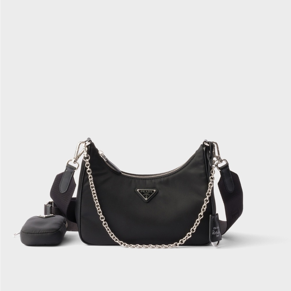 Prada Black Re-Edition 2005 Re-Nylon Bag
